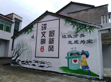 祁阳墙绘是现在流行的墙体广告