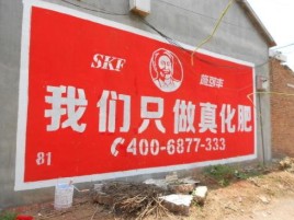 祁阳刷墙广告”蕴含了时代命题