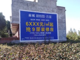 祁阳墙体广告的好处