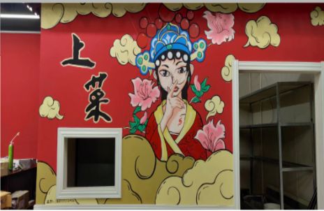 祁阳墙体彩绘的发展和应用
