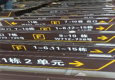 祁阳广告标识中，常见的几种安装方式。