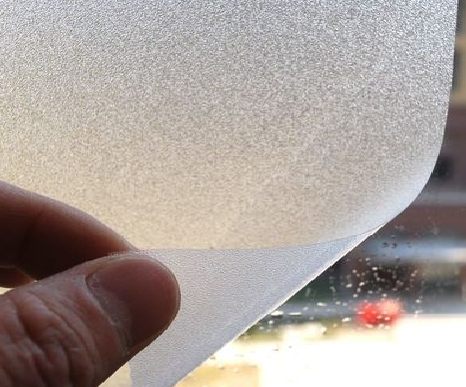 祁阳玻璃门外面粘广告用什么材料好？